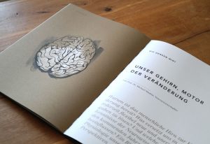 Engelhorn 125-jubiläum, Engelhorn, Jubiläumsbuch, Illustrationen, Gehirn