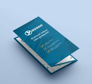Flyer, Geschäftsausstattung, Yasoon