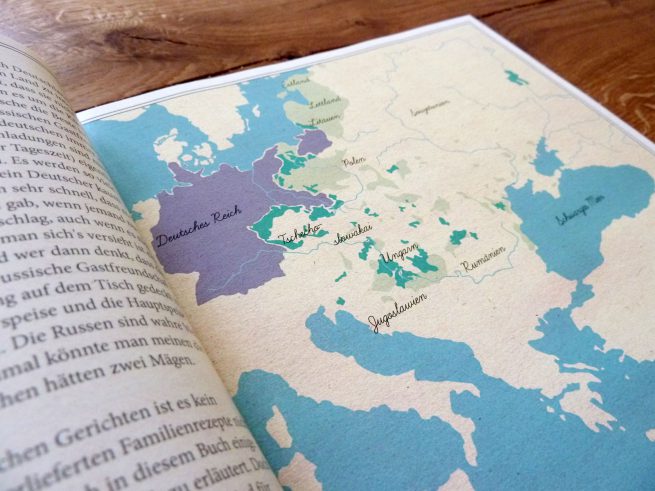 Na Sdarowje, Illustration, Editorialdesign, Buchgestaltung, Rezepte, Russland, Deutschland, russisch-deutsche Küche, Kultur