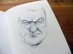 Skizzen, Skizzenbuch, Portrait, Porträt, Skizze, Sketch