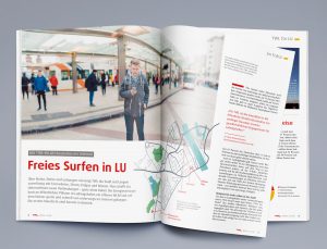 TWL Kurier, Kundenmagazin, Illustrationen, Editorialdesign
